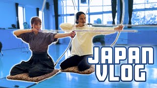 Back in Japan!｜Ramen, Samurai Armor, Archery｜Travel vlog with Jessica