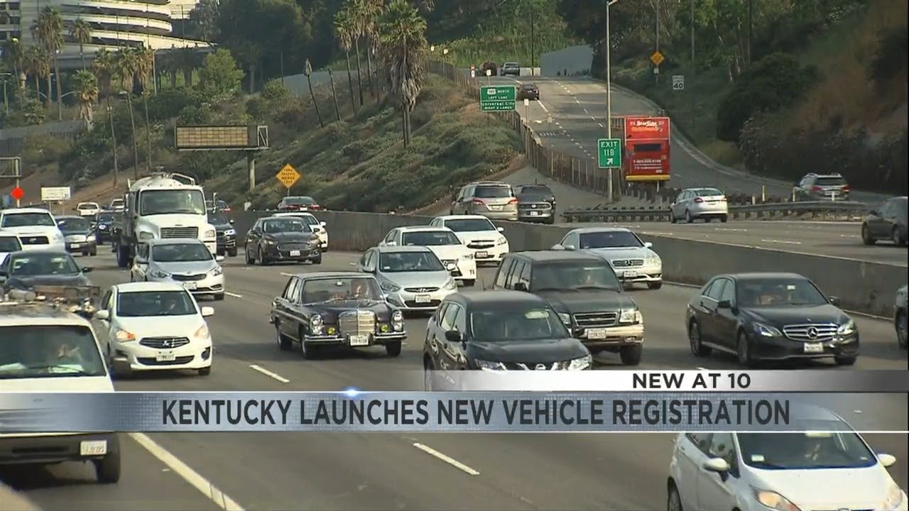 Kentucky launches new vehicle registration service YouTube