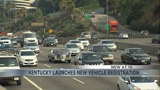 Kentucky launches new vehicle registration service