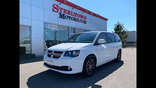 2019 Dodge Grand Caravan GT |V6|Heated Leather|Htd Steering Wheel|Stow N Go|CAMERA|