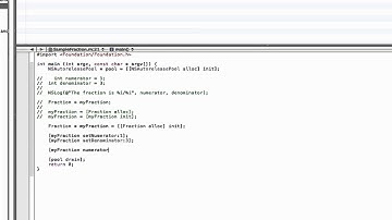 Objective C: Classes, Objects and Methods