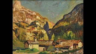 Joseph Victor Communal (1876-1962) - French painter, member of the Société des peintres de montagne