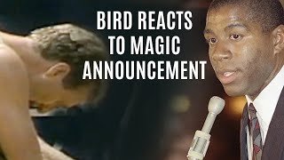 How Larry Bird reacted to Magic Johnson's HIV announcement