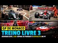 KIMI ANTONELLI SUPERA AS FERRARIS! BEARMAN BATE E BORTOLETO SURPREENDE | TL3 GP DE MONACO