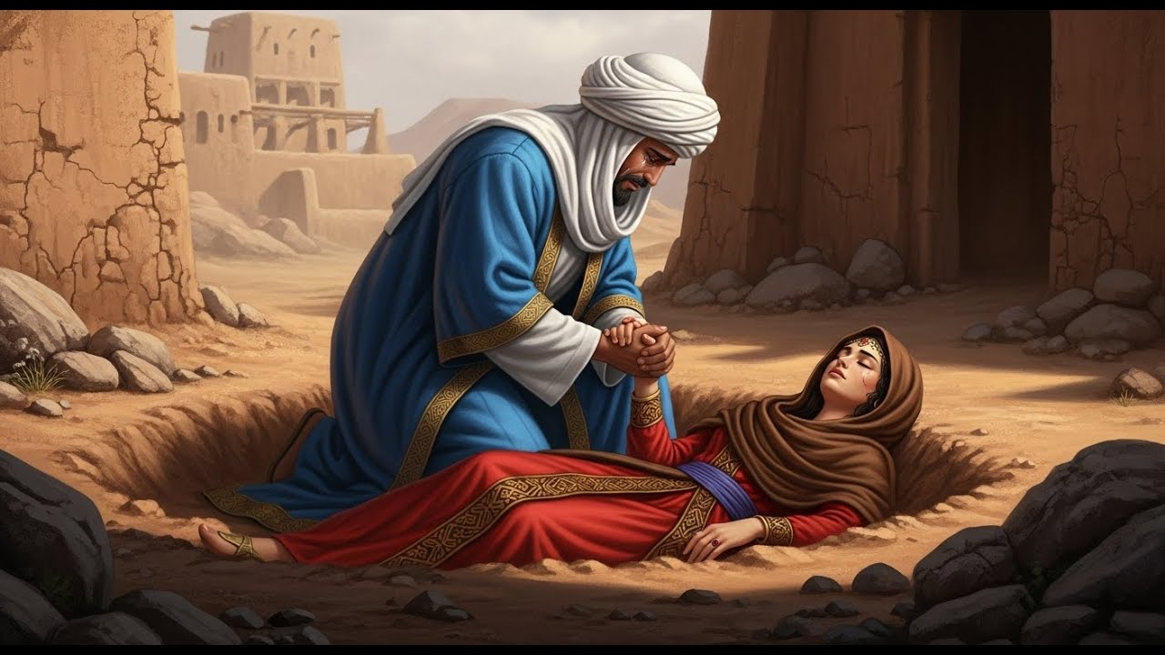 حكاية الفتاة اليتيمة التي ظلمها أهل قريتها ودفنوها حية, ولكن القدر له رأي أخر