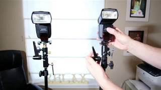 Umbrella / Flash Speedlight Bracket - Manfrotto 026 "Lite Tight" vs Ebay Off Brand