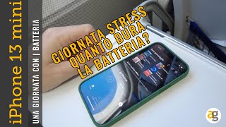 Andreagaleazzi.com Video Giornata STRESS con iPhone 13 mini QUANTO DURA LA BATTERIA?