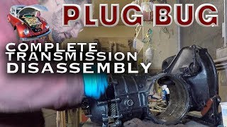 VW Bug Transmission Disassembly / Tutorial for 1969 Volkswagen Beetle
