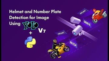 Helmet and Number Plate Detection for Image Using YOLO V7