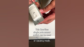 How to Wire an Occupancy Sensor Switch #diy #electrical #device #control #whiteboard #wiring #demo