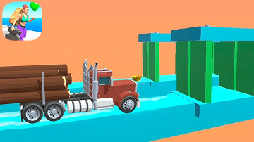 Wheel Scale! Gameplay Walkthrough Timber Carrier Stage Winning Race 1 Final Race (Android-iOS)