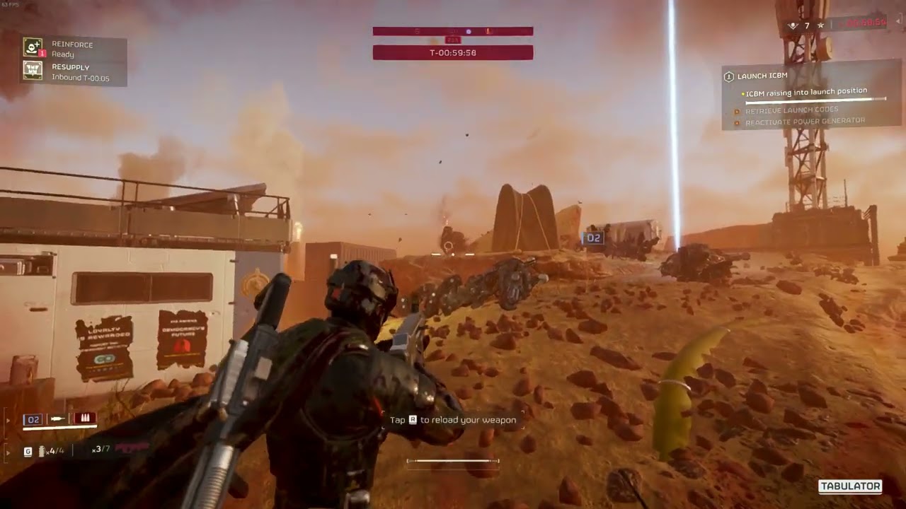 Helldivers 2 Sticky shield