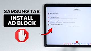 Samsung Tab: How to Install Adblocker for Browser (Best Adblocker) screenshot 4