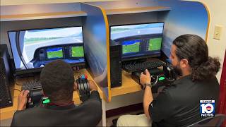 Hallandale Magnet High School gets upgraded aviation STEM lab
