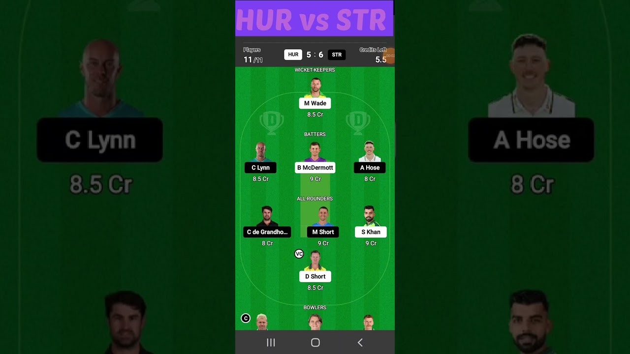 HUR vs STR 