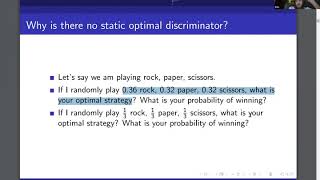 Lecture 24 | Generative Adversarial Networks (GANs) 2 by Ben Striner