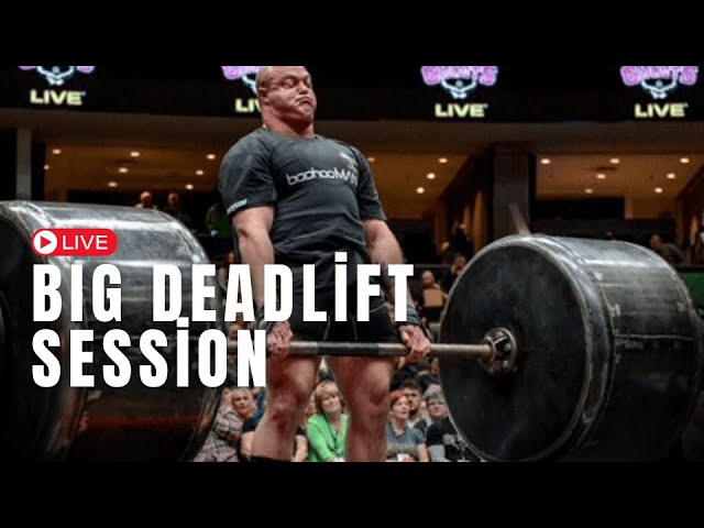 Massive DEADLIFT day LIVE