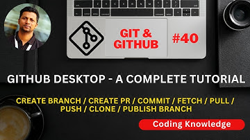 Git and GitHub Full Tutorial : Steps to Use GitHub Desktop #github