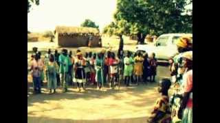 Central african republic kids singing a song
