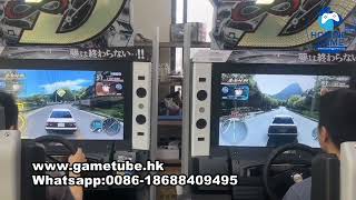 Initial D 8 Arcade Racing Game Machine Coin Operated Driving Simulator Video Arcade Game