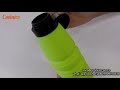 Coolnice silicone collapsible cup travel cups foldable camping cup with lid