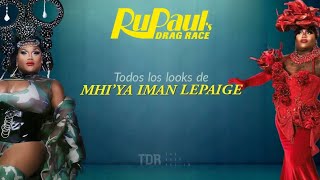 Todos los looks de Mhi'ya Iman LePaige en RuPaul's Drag Race S16 #DragRace 👑
