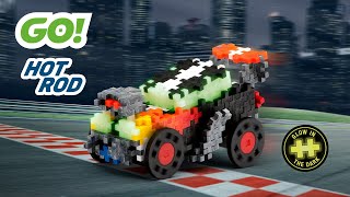 Plus-Plus Go! Building Hot Rods -  Stop Motion