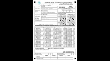 CBSE OFFICIAL VIDEO ON OMR Training For Students - Term 1 Examination (2021-22)