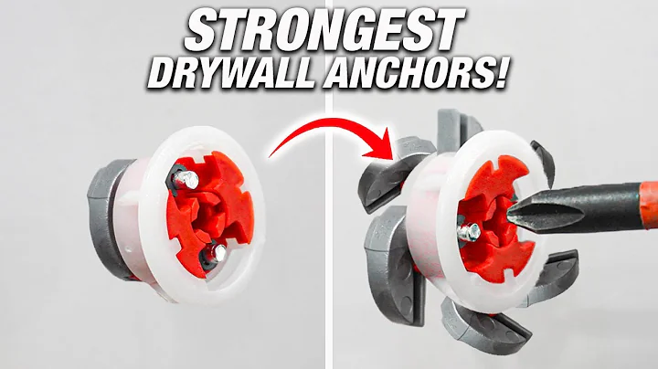 Worlds STRONGEST Drywall Anchors EVER MADE! Lets Test it! How To DIY!