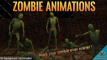 Trailer Zombie animations Pack (Motion Cast#07 - Vol1)