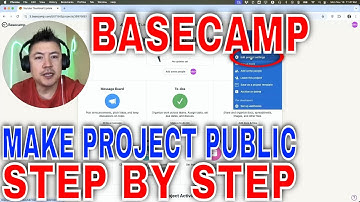 ✅  How To Make Basecamp Project Public 🔴
