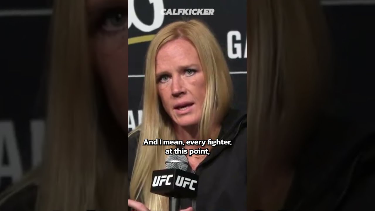 Holly Holm On Ronda Rousey I Think It S Just Hard For Her To Admit That Was The Better Figh
