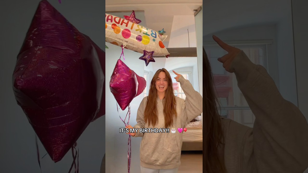 HAPPY BIRTHDAY TO ME 🥹💜🫶🏻 thank you for the best present ever… this online family!!!! ❤️