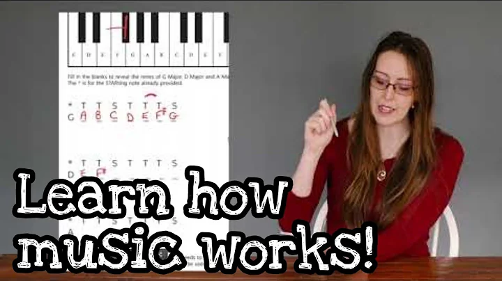 I'VE PUBLISHED A MUSIC BOOK! Here's a sneak peek! The Major Scale Formula