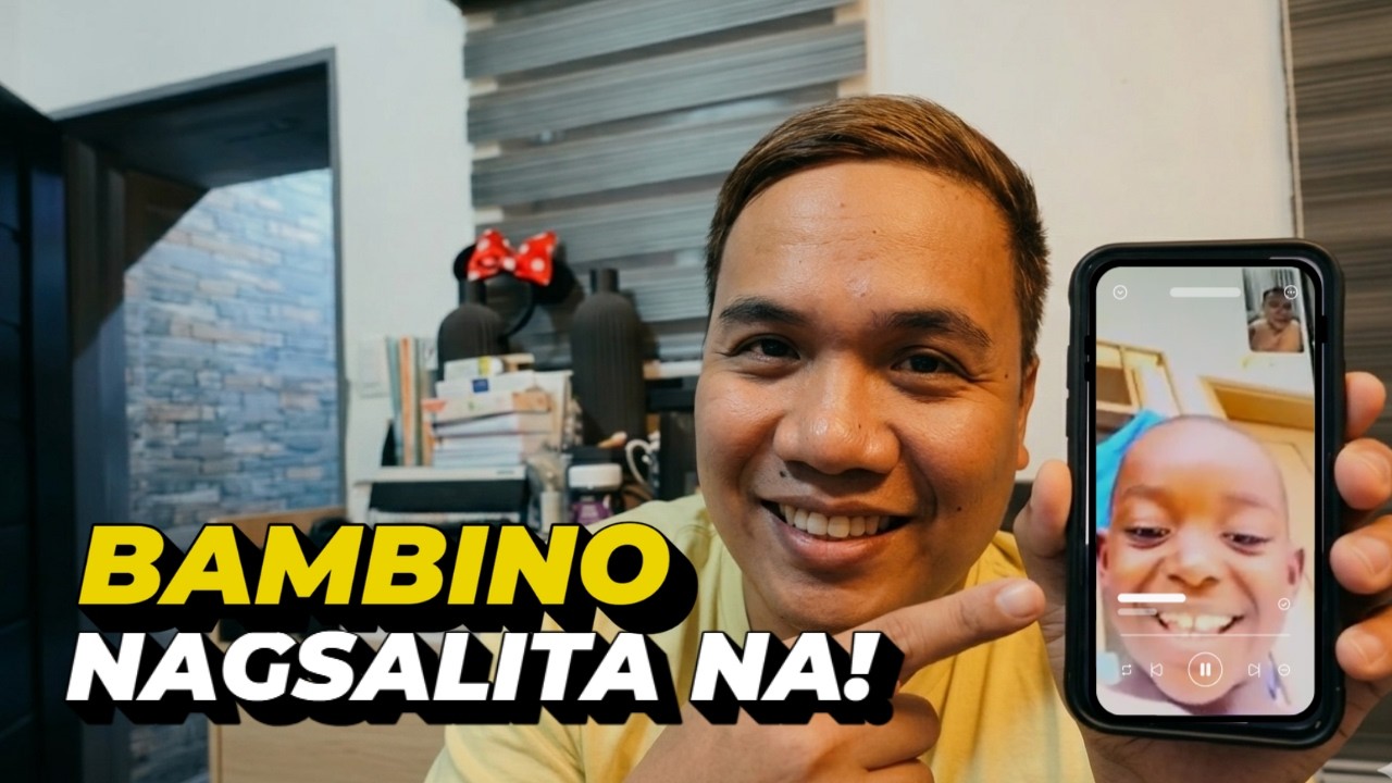 Video Call….BAMBINO NAGSALITA NA