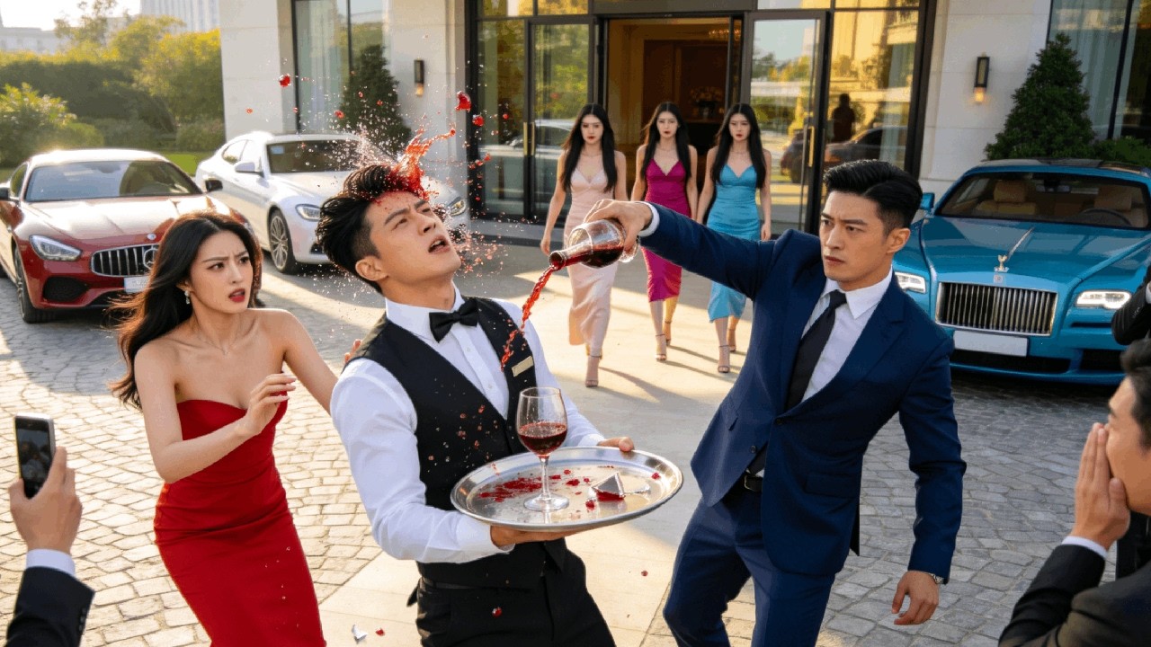 A waiter was rejected by his girlfriend’s father, not knowing her three sisters were billionaires.
