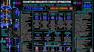 Quantum-Enhanced Convex Optimization 🎧 Musical Explanation | Quantum Rap Guide