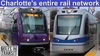 Riding Charlotte's Entire Light Rail Network