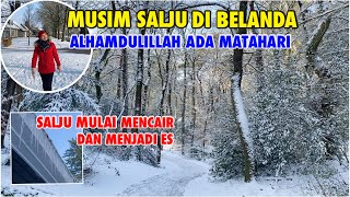 Download Lagu A SNOWY MORNING IN A DUTCH VILLAGE | THANK GOD THE SUN IS STARTING TO SEE MP3