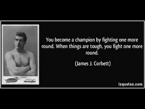 James J Corbett - The Gentleman Prizefighter.