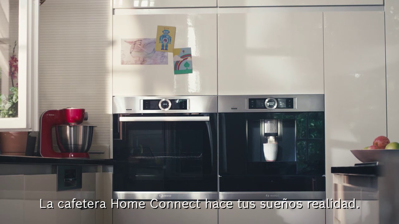 Cafeteras Bosch con Home Connect: empieza el día como tú quieres