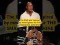 #TheSmashingMachine actor Dwayne Johnson talks about real mma fighters acting being an inspiration