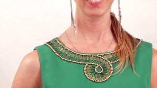 Ellen Tracy green sheath dress