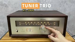 TUNER TRIO KT-3300 จูนคลื่นไทย - YouTube