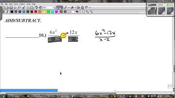AT Algebra 2 Unit 8 Review - Video 2