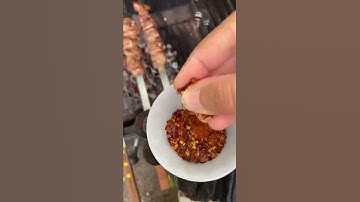 Xinjiang style lamb skewers bbq recipe