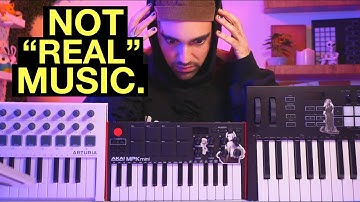 "REAL" MUSICIANS DONT USE MINI MIDI KEYBOARDS!!!
