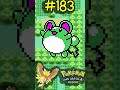 Pokemon Gold Sprites - #183 Shiny Marill!