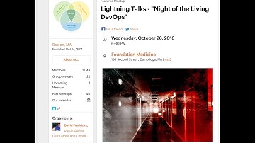 Boston DevOps: Lightning Talks - "Night of the Living DevOps"