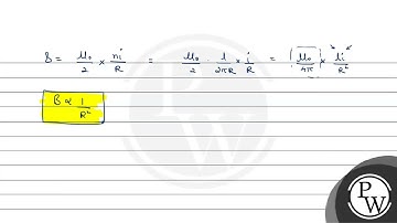 A thin wire of length \( l \) is carrying a constant current. The wire is bent to from a circula...